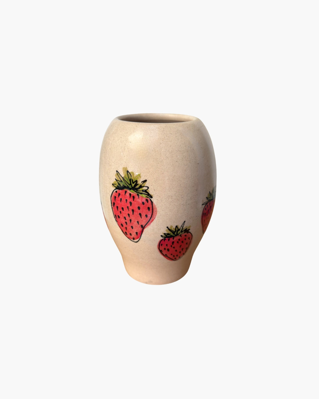 Strawberry Harvest Singles Vase