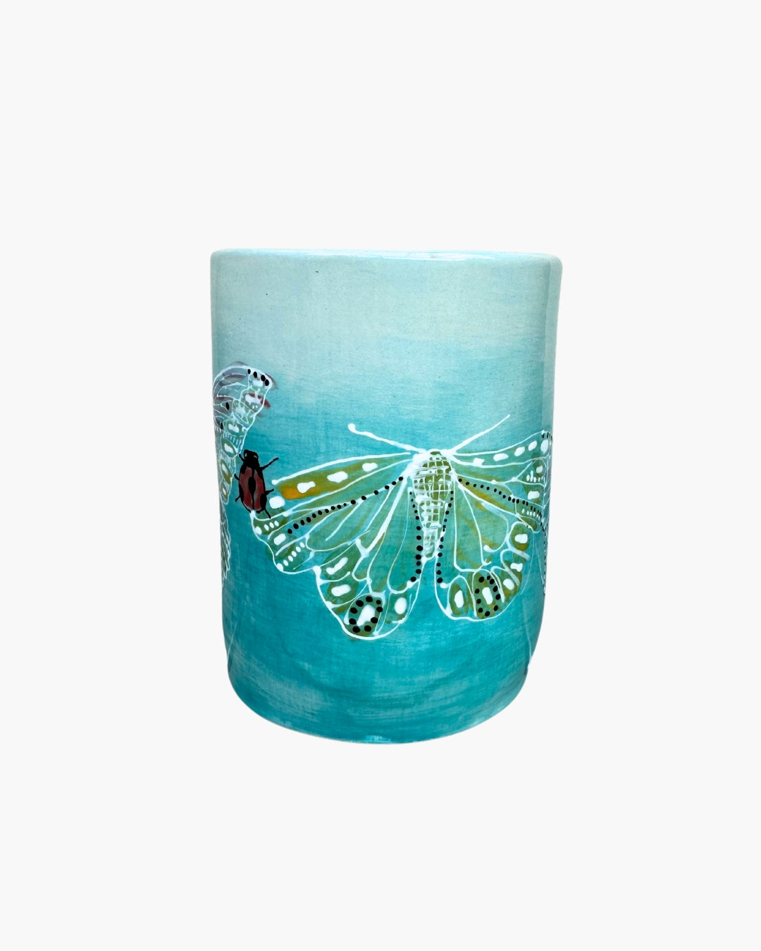 Tie Dye Flora Vase