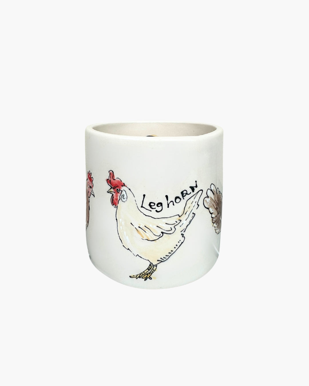 Hens and Eggs Vase