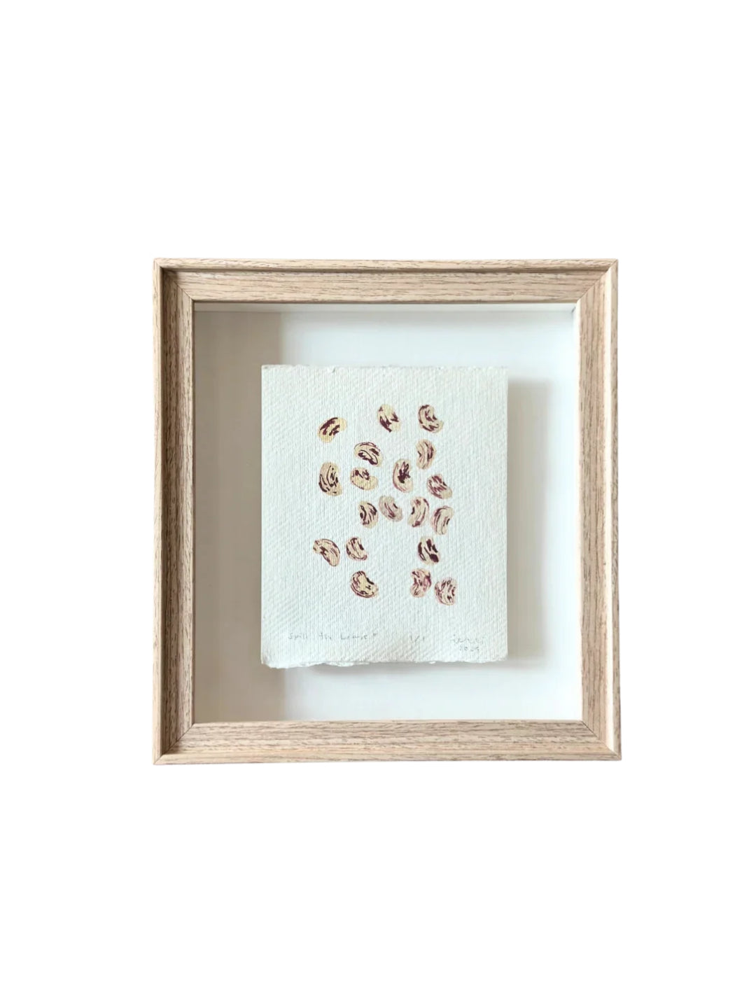 ‘Spill the Beans’ Watercolor Framed Artwork