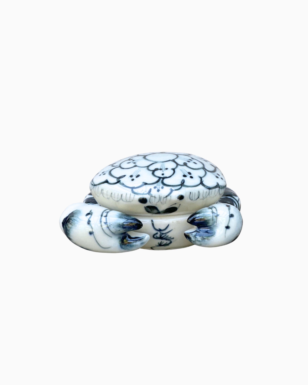 VINTAGE Porcelain Crab Dish