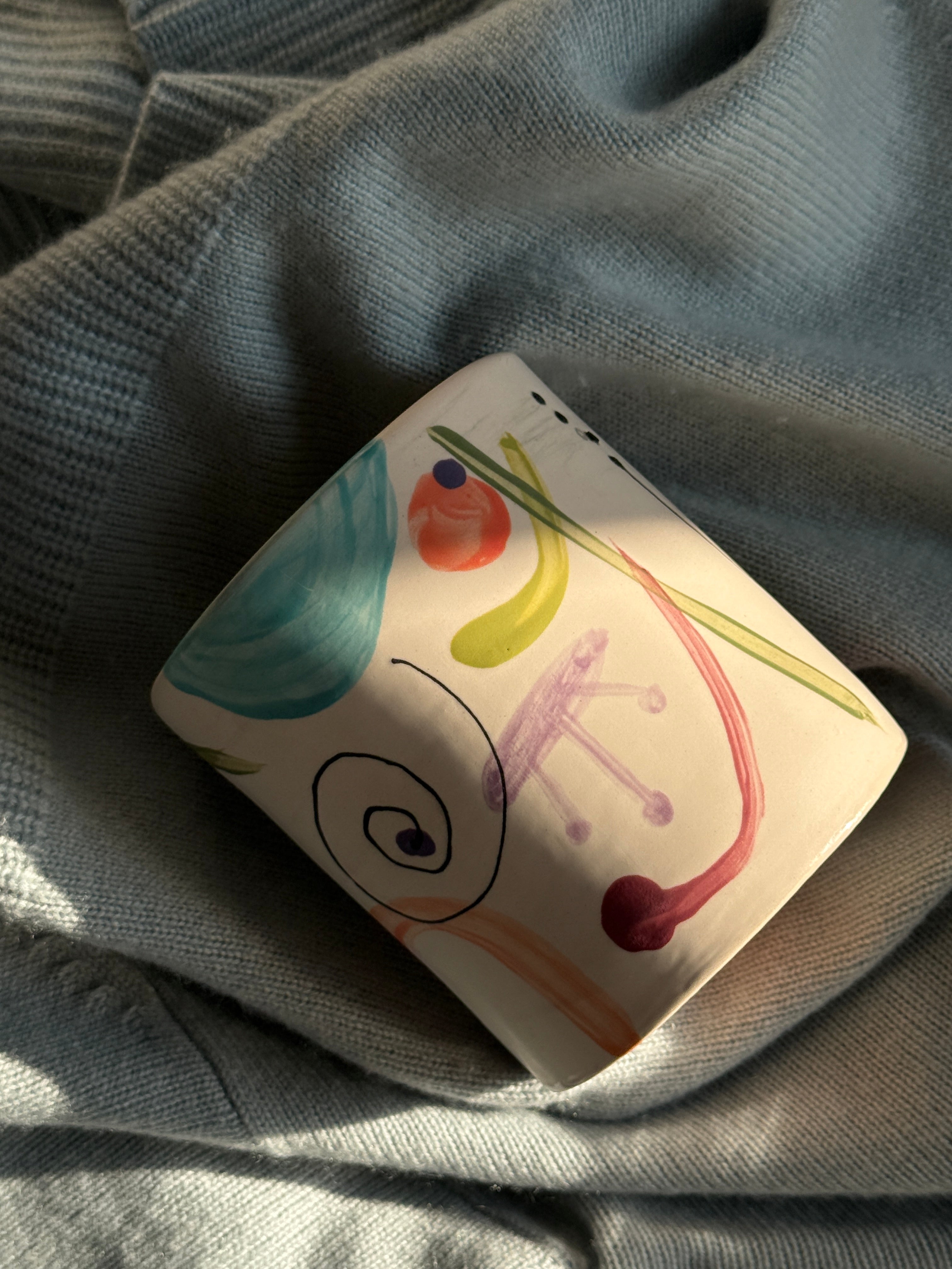 Limited Edition Cut Outs Ceramic Candle