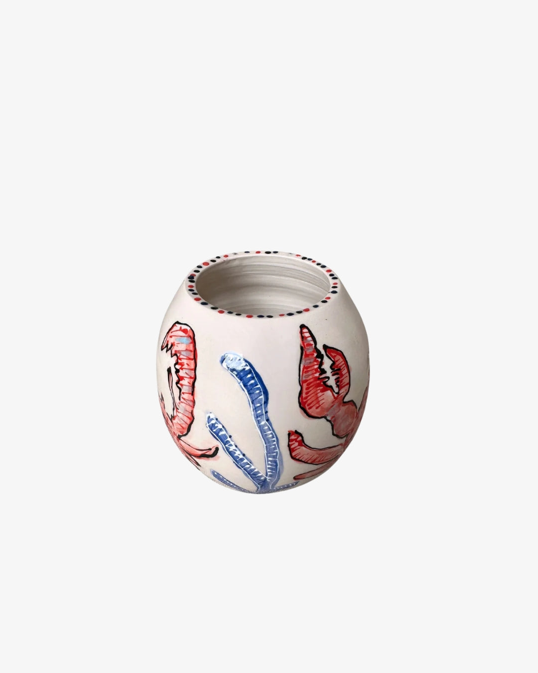 Bubble Crab Mini Vase