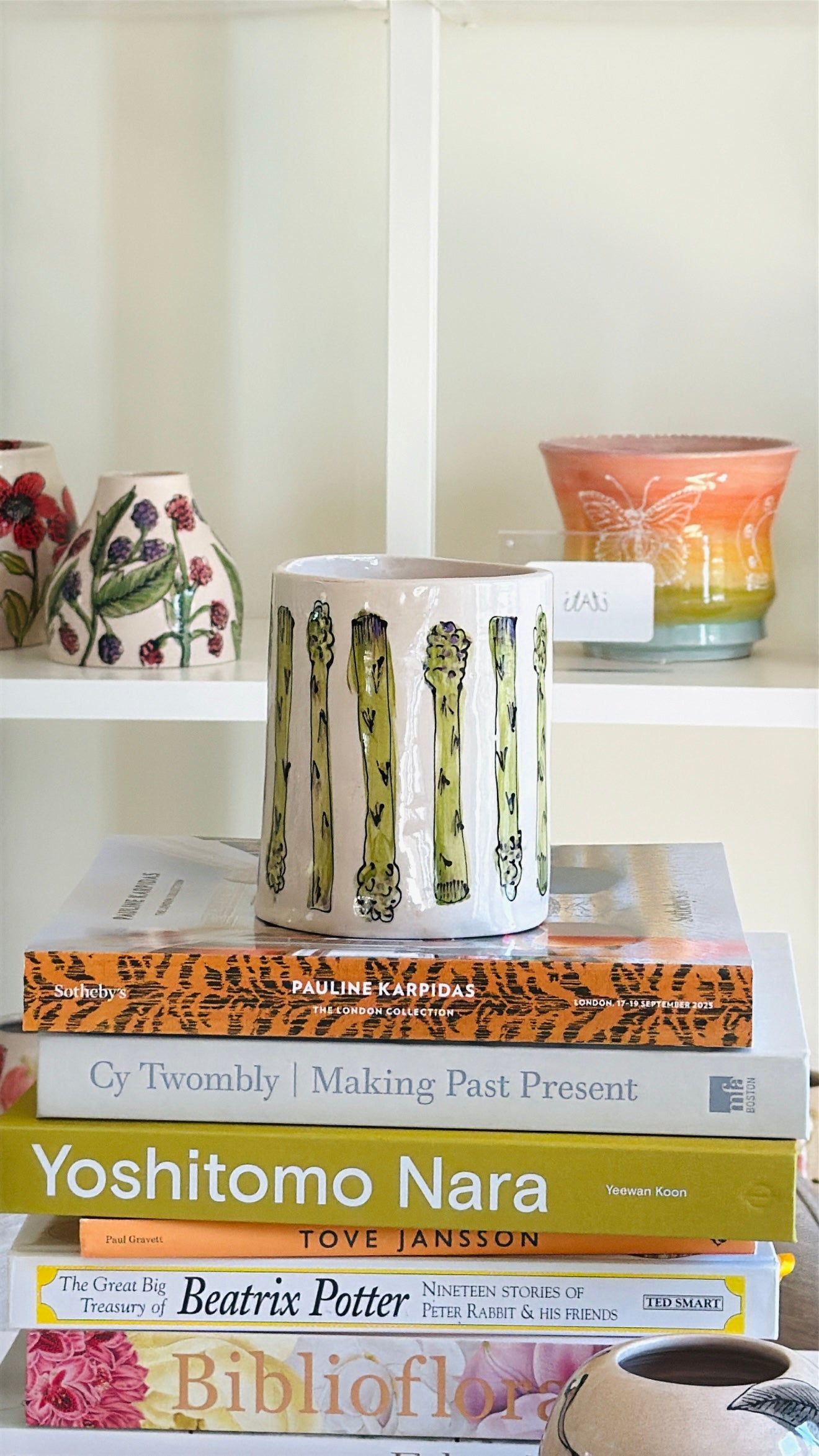 Crudité Asparagus Vase