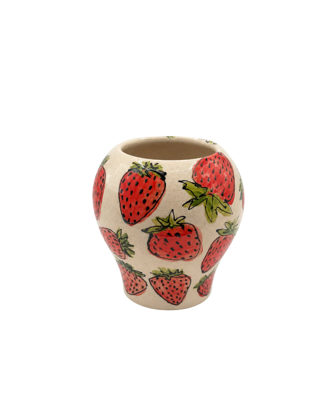 Strawberry Harvest Vase