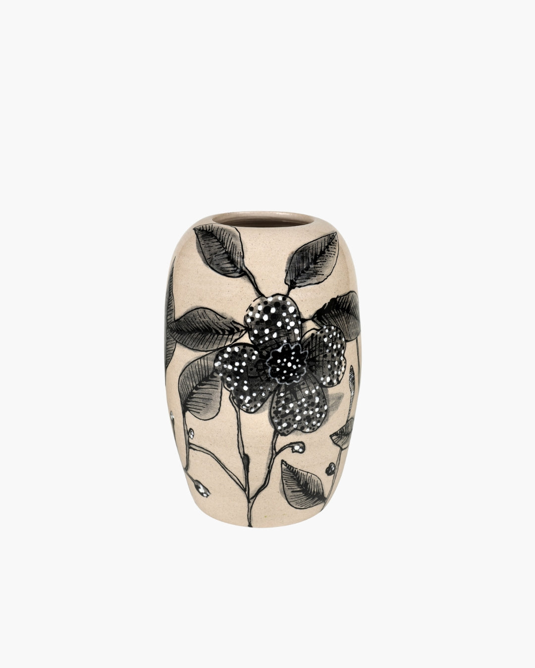 Polka Poppy Vase