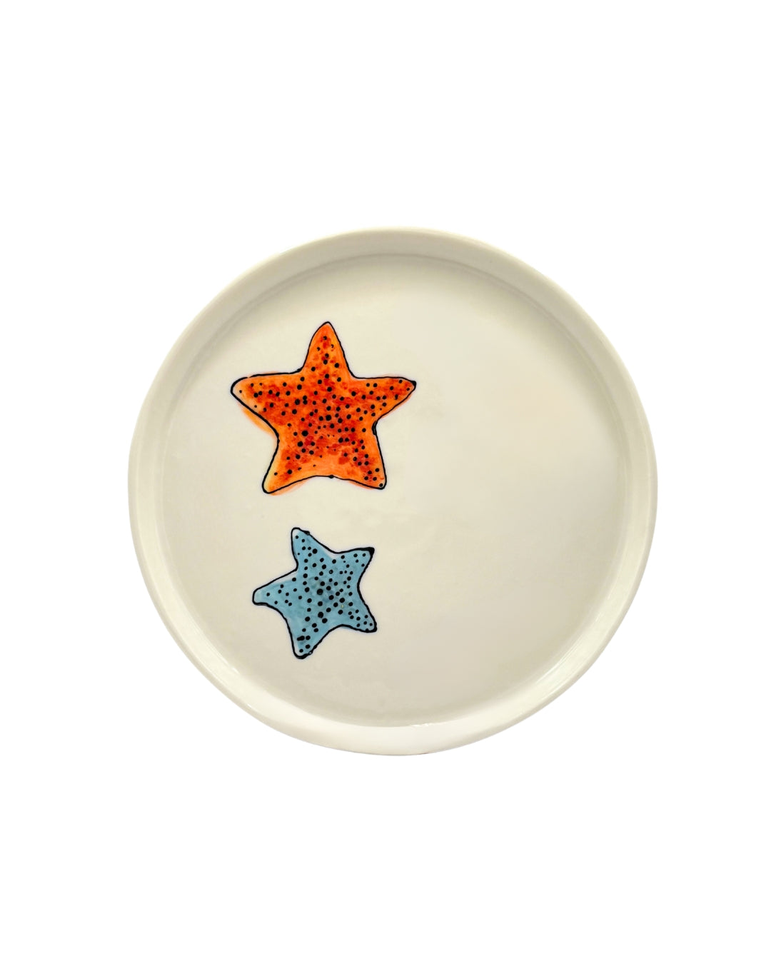 Everyday Porcelain Starfish Plate