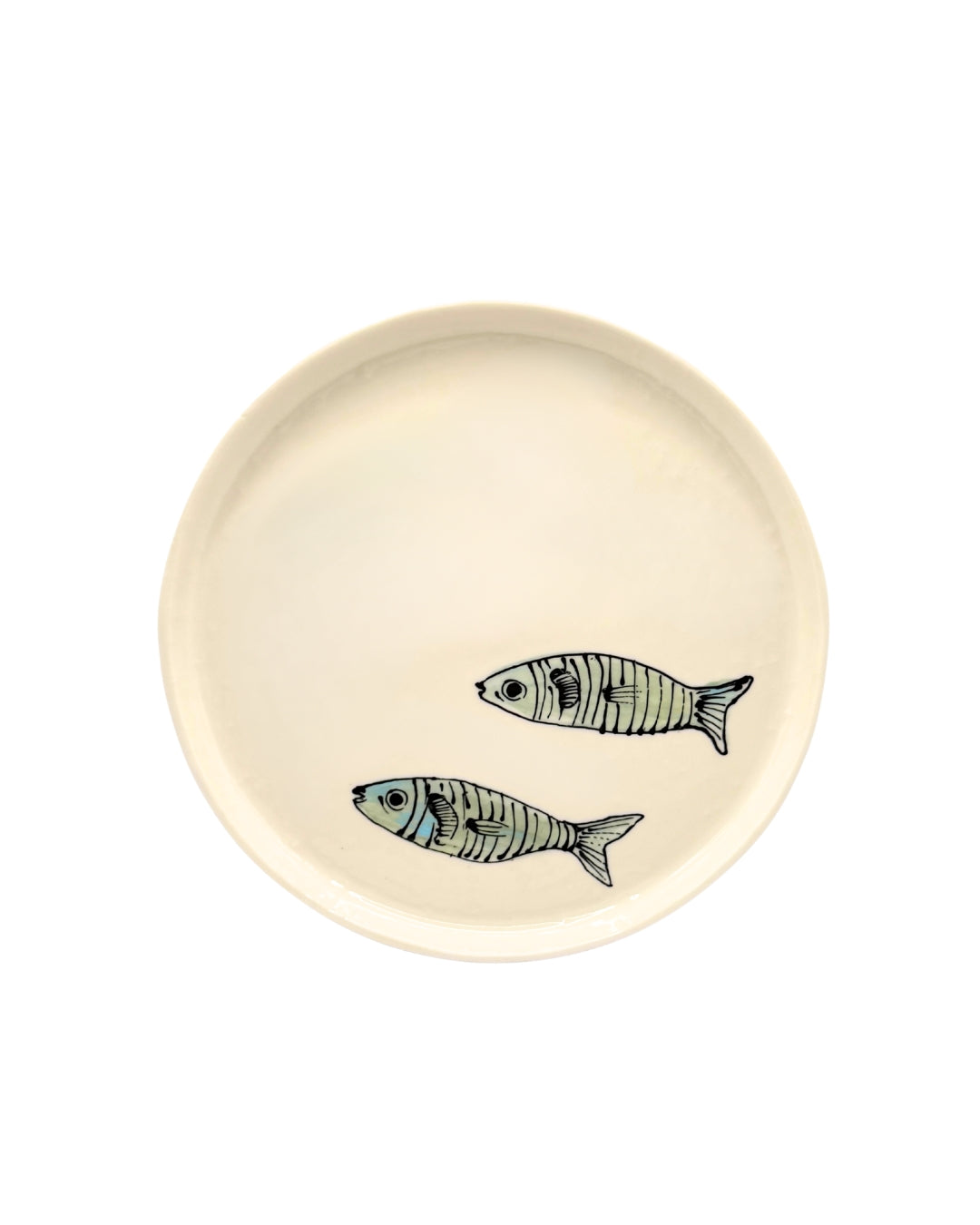Everyday Porcelain Hamsi Plate
