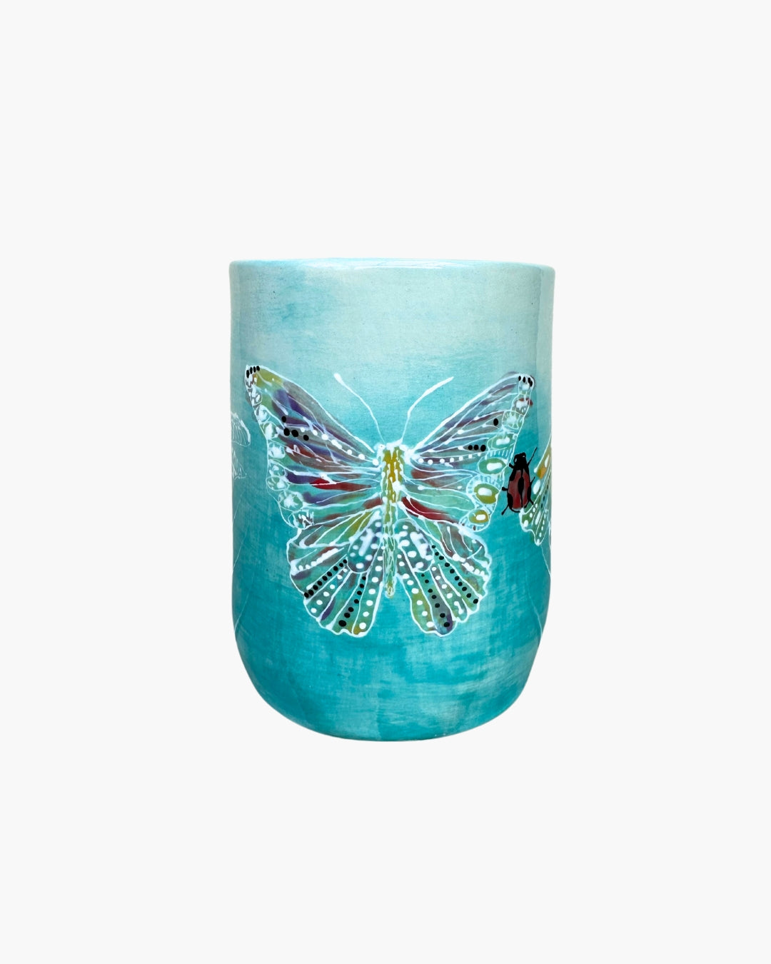 Tie Dye Flora Vase